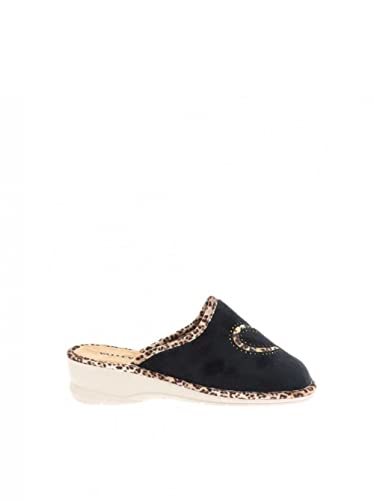Pantoufles Femme Valleverde 28791 plates noir 40 pour moments cocooning