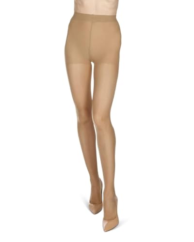Melas Women's Ultra-Sheer 8 Denier Bare Control Top Pantyhose