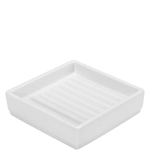 Preisvergleich Produktbild Butlers Brighton Seifenablage für Badezimmer - Porzellan - weiß