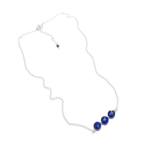 Collier Maya Lapis-Lazuli en argent : un bijou protecteur symbole de sérénité