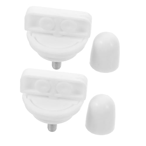 Levemolo 2pcs Pet Exercise Wheel Parts Quiet Running Wheel Bearings for Hamster Silent Axle Mount Tightening Knobs