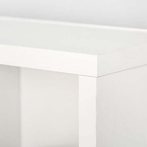 HOMCOM 456 CD/ 336 DVD Storage Unit, Media Storage Shelf, Wooden Display Unit with Adjustable Shelves, 89 x 130.5 cm, White - Image 7