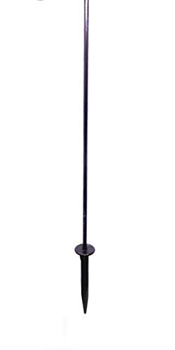 WorldaWhirl Wind Spinner Flower Polyester Fiberglass with One Piece Ground Stake (24 Petal Triple Wheel, 20 Inch, 15 Inch, 10 Inch, Solid Rainbow) - Thumbnail 3