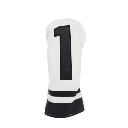 Scott Edward Golf Club Covers, Driver Black 1, PU Big Number