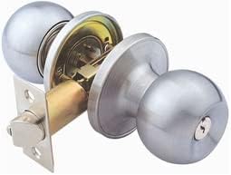 UNIWARE Stainless Steel Door Knob and Brass Lock Set Bronze