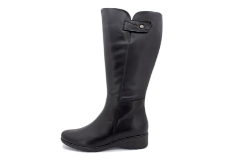 Bottes en cuir noir PieSanto 225980 XL, l'excellence du chaussant féminin