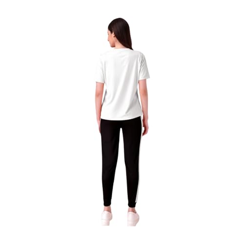Image of Women's Casual Printed T-Shirt and Track Pant Set | Casual, Soft, and Comfortable Outfit for Home or Everyday Wear
