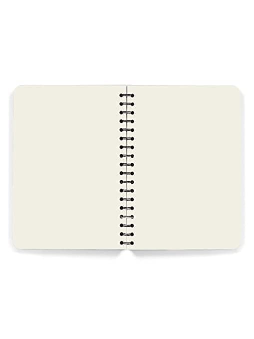 Image of Anime Sketchbook A5 Spiral Drawing Sketch Book Unruled for Kids Students Gift (Six Paths Jinchuriki), 120 Pages