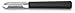 3 Claveles 1200 – Coltello pelapatate, 6 cm, 2,5 Pollici