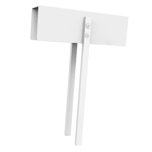Angoily Cerradura portátil tipo cerrojo para puertas dobles plegables de clóset, fácil instalación, segura para niños y niñas miniatura 1