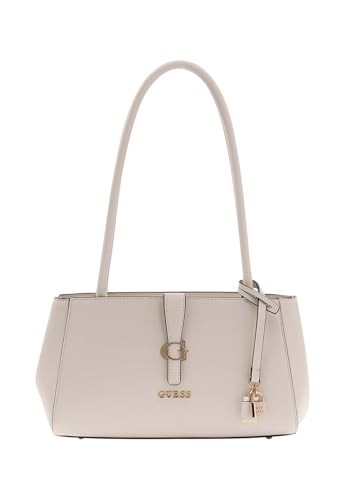Sac à épaule GUESS Carrie : finis les sacs désordonnés avec le Girlfriend Shoulder Bag Stone