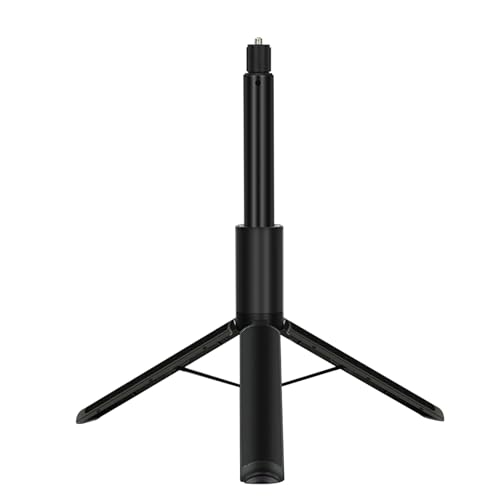 Trípode selfie stick 2 en 1 con poste de extensión estable para filmación al aire libre 5