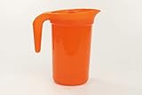Tupperware originales TUPPERWARE Jarra Especial de 2,0 L naranja con el tamiz