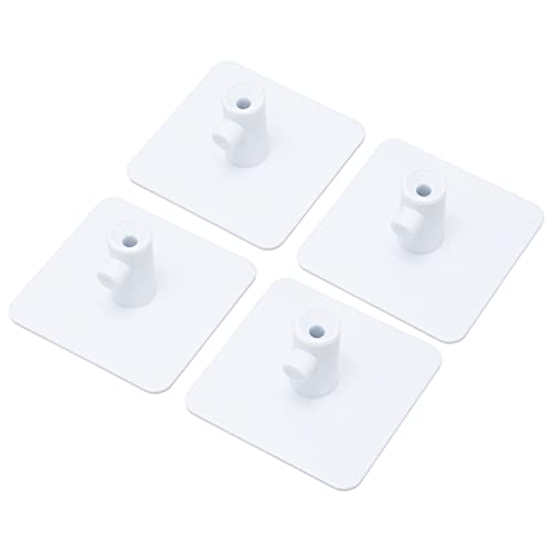 Stand Mixer Attachment Holders, Adhesive Frother Holder Hanging Flat Beater Hooks Beater Organizer Mixer Attachment Storage Tools Mixer Attachments Accessories Holder for Kitchen