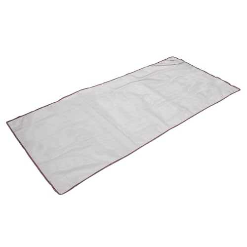 Alasum 階段保護ネット 子供用ウィンドウガード ネット落下防止 キッズセーフティネット ベビーセーフティネット ホーム階段ネット 厚みのあるポリエステルメッシュ Coffee