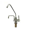 2 Spout Alkaline ionizer Faucet, Under Counter, Ionizer Install to Adapt Leveluk, Tyant, Life Ionizer, SD-501, K8, Save Counter Space, Under Sink, (Brushed Nickel)