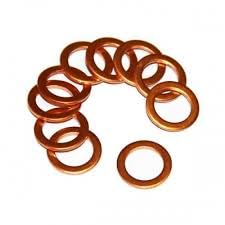 1/4 inch BSP inner diameter copper washers : 20 Nos-picture-20