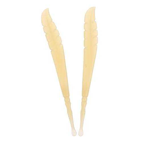 TOVINANNA 2pcs Gentle Ear Cleaning Spoon Boys and Girls Ear Cleaner Tool Soft Silicone for Children