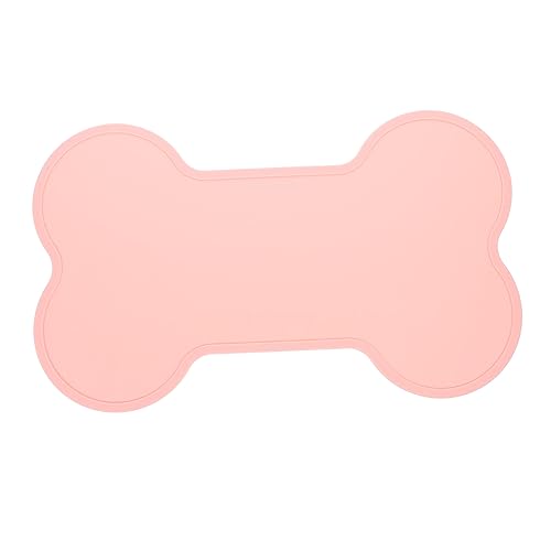 HEMOTON Silicone Pet Feeding Mat Cat Bowl Mat for Dogs and Cats Non Slip Prevent Spills Easy to Placemat for Food and Water for Indoor Use