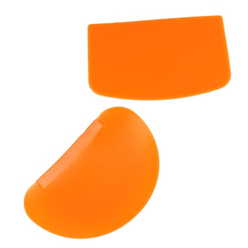 OKUMEYR 4-pc Cake Decorator Set Baking Tools Spatula for Cake Decorating Curved Dough Scraper Baking Gadgets