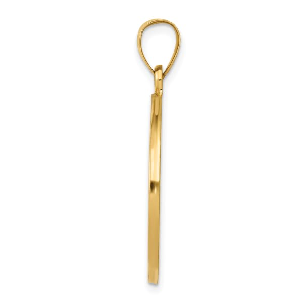 IceCarats 14K Solid Yellow Gold Saint Anthony Medal Necklace Chain Pendant Charm4