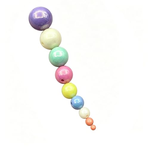 Perles rondes fabrication de bijoux bracelets entretoise ample DIY - 7
