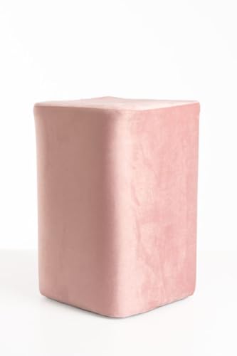 Regalos Miguel - Taburetes Pequeños - Puff Laty Terciopelo - Rosa