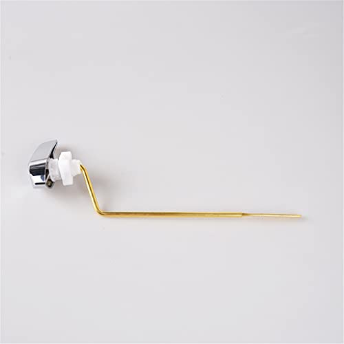 Lingsad LINGSAD-0236 Fancuf Side Button Pull Wrench Abs Electroplated Toilet Toilet Drainage Pull Lever Button Front Wrench cover
