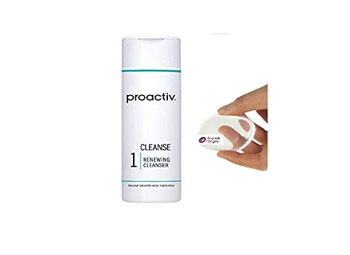 ALL BRANDS FOR YOU Proactive STEP 1 , Acne Cleanser With Exfoliating Beads - 60 Day Supply, 4 oz + professional sponge