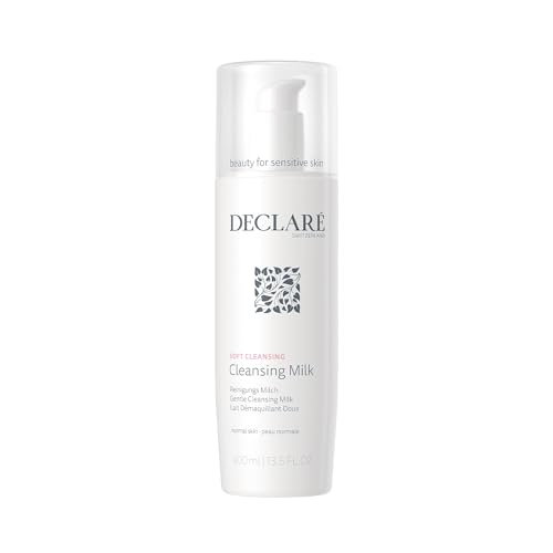 Declaré Soft Cleansing Milk 400 ml - reinigingsmelk met lindeextract, panthenol & provitamine B5 & vitamine C - geschikt voor alle huidtypes, verwijdert make-up en huidtalg, tegen irritatie en