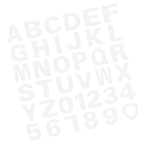 Cabilock 37pcs Number Alphabet Cake Stencils Versatile Hollow Molds for Baking Decorating Cakes Easy to Store for Birthdays Anniversaries