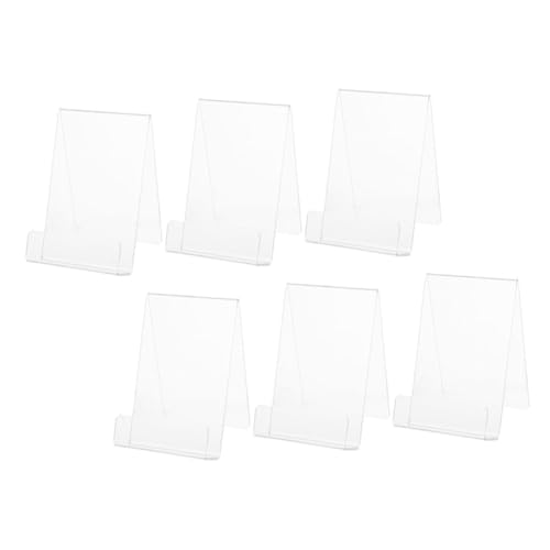 Chevalet acrylique transparent élégant pour le bureau