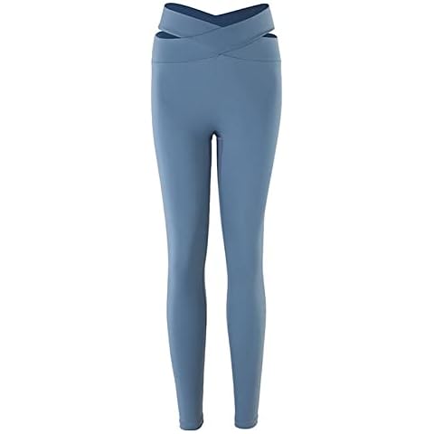 Sports Tights &Amp; Leggings Women Skinny Yoga Pants High Waist Anti-Cellulite Slim Fit Butt Lift Leggings Opaque Jogging Pants C,S Cover