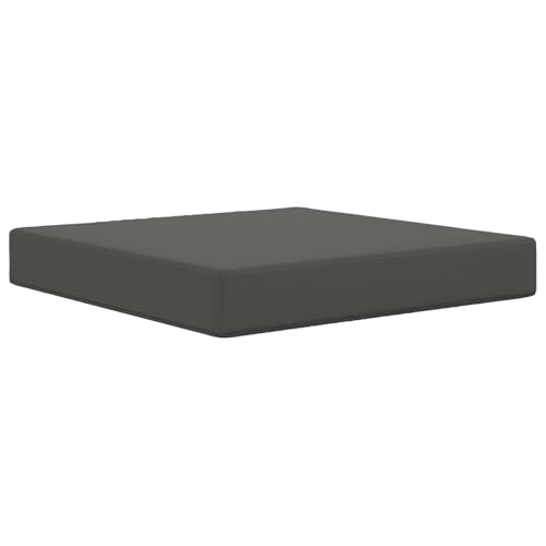 Lot de 2 coussins de canapé d'extérieur imperméables gris anthracite - 4