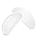 Produktbild ABREOME 12 Paare Ovale Nasenpads Brillen-Pads Brillenpads,Adhesive,Silikon,Anti Rutsch,für Brille & Gläser Sonnenbrille(Klar)