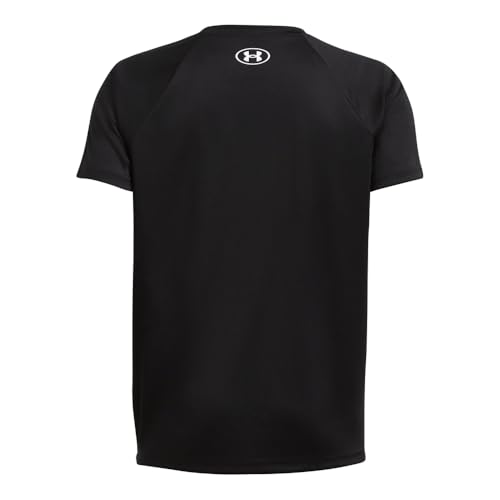 Image of Under Armour Boys' Tech Hybrid Printed Fill Short-Sleeve T-Shirt
