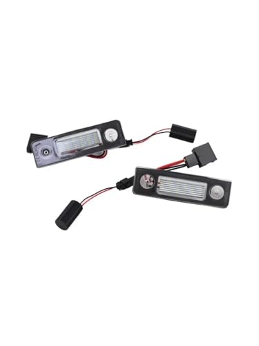 Luces matricula LED 12V de alta durabilidad para Skoda Octavia Facelift