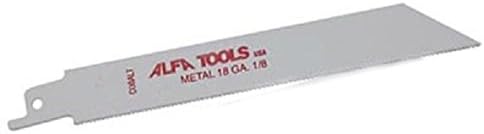 Alfa Tools RSBM814 Bi-Metal 8" 14Tpi Reciprocating Saw Blade (50 Pack)