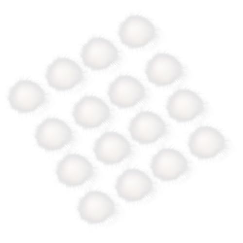 Bolas de peluche decorativas para personalizar sombreros y suéteres de invierno