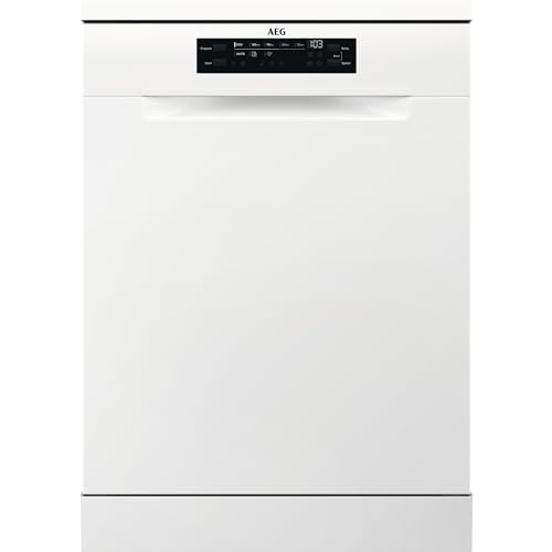 AEG FFB74917ZW Lavavajillas de 60 cm, 14 cubiertos, Sistema AirDry, Display XL, Con 3ª Bandeja para...