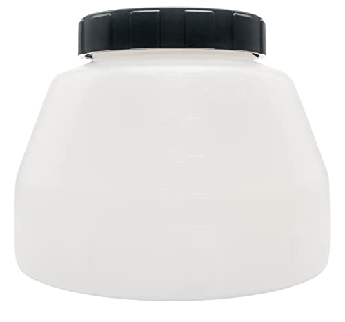 WAGNER Wood & Metal Paint Sprayer W 100 for Varnishes and Glazes, 5-Piece Spray Gun Cleaning Kit, Paint Container With Cover 1400 ml