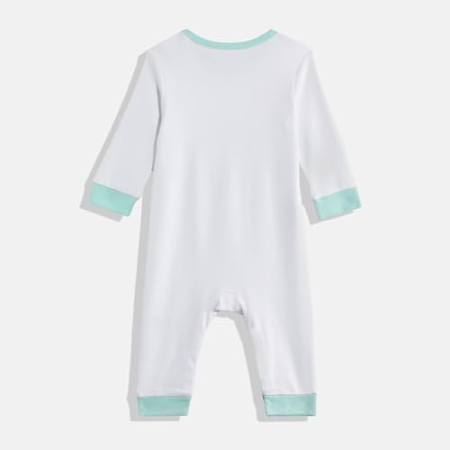 Image of Mothercare Girls Autumn Charm Printed Full Sleeve All-In-One Romper | Soft Cotton Jumpsuit Bodysuit for Baby & Toddler | (Pack of 2)