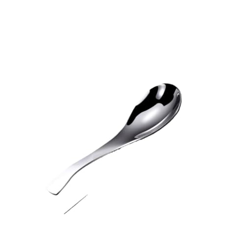 子供用ステンレススプーン3サイズ口当たりやさしい円弧エッジ食洗器対応離乳食汁物デザート (ピアジェスプーンS,410素材)
