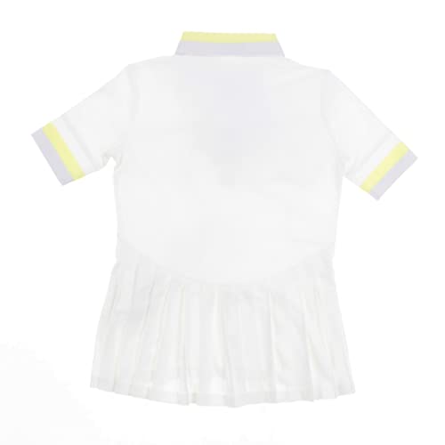 [ルコックスポルティフゴルフ] ゴルフ 半袖シャツ 【RIJOUME】 吸汗速乾 ストレッチ UPF50 ECO プリーツ QGWTJA21 レディース BK00(ブラック) S 5枚目