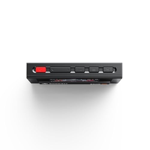 Image of SnowSky /FiiO Echo Mini HiFi Bluetooth MP3 Player, 15Hours Playback, Independent Volume Control with 3.5mm /4.4mm Headphones Outputs (Black)