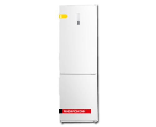 Corberó - Frigorífico Combi | 310L | CCM18824NFW | No Frost, Display Puerta, Luz LED, Crisper, Balcones Ajustables, Estantes de Cristal, Hueveras, Cubiteras | 40 Db | Eficiencia Energética E | Blanco