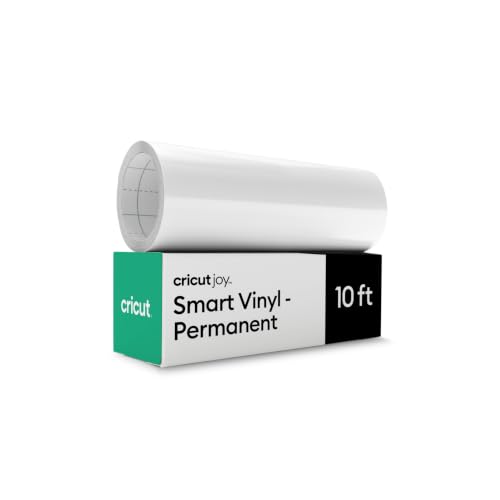 Image of Cricut Smart Vinyl - Permanent, White - 5.5 inch x 120 inch - Bulk Pack, 5.5 inch x 10ft