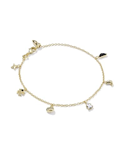Kendra Scott Halloween Delicate Chain Bracelet, 14K Gold-Plated Brass, Fashion Jewelry for Women, Multi Mix
