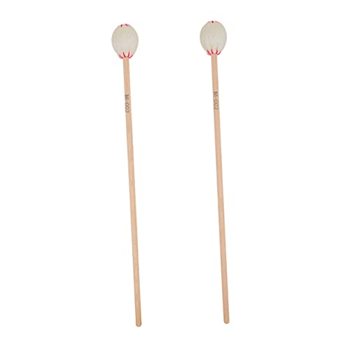 SUPVOX 2 Pçs Marimba Macetes Glockenspiel Xilofone Teclados De Piano Tímpanos Peças Marimba Baterist
