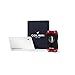 Colibri Premium V-Cut Cigar Cutter - Ergonomic Stainless Steel Spring-Loaded Blade, Ideal for up to 60+ Ring Gauge - Gift for Cigar Enthusiasts (Red)